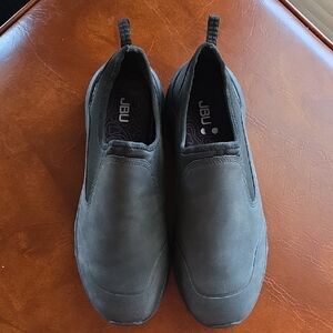 JBU Men's Darren Charcoal Slip-On Loafers